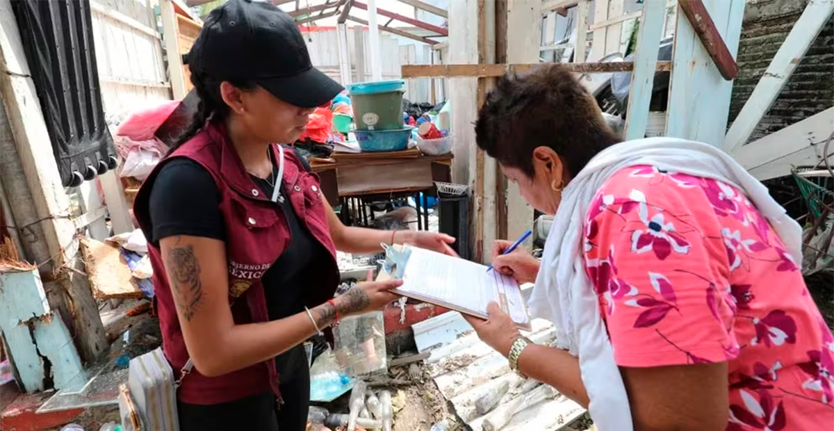 Gobierno federal otorgará apoyos directamente a familias para comenzar con reconstrucción en Acapulco