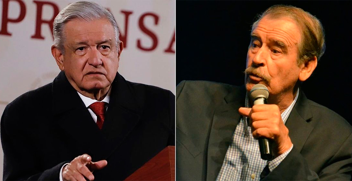 Critica López Obrador decisión de X de suspenderle la cuenta a Vicente Fox