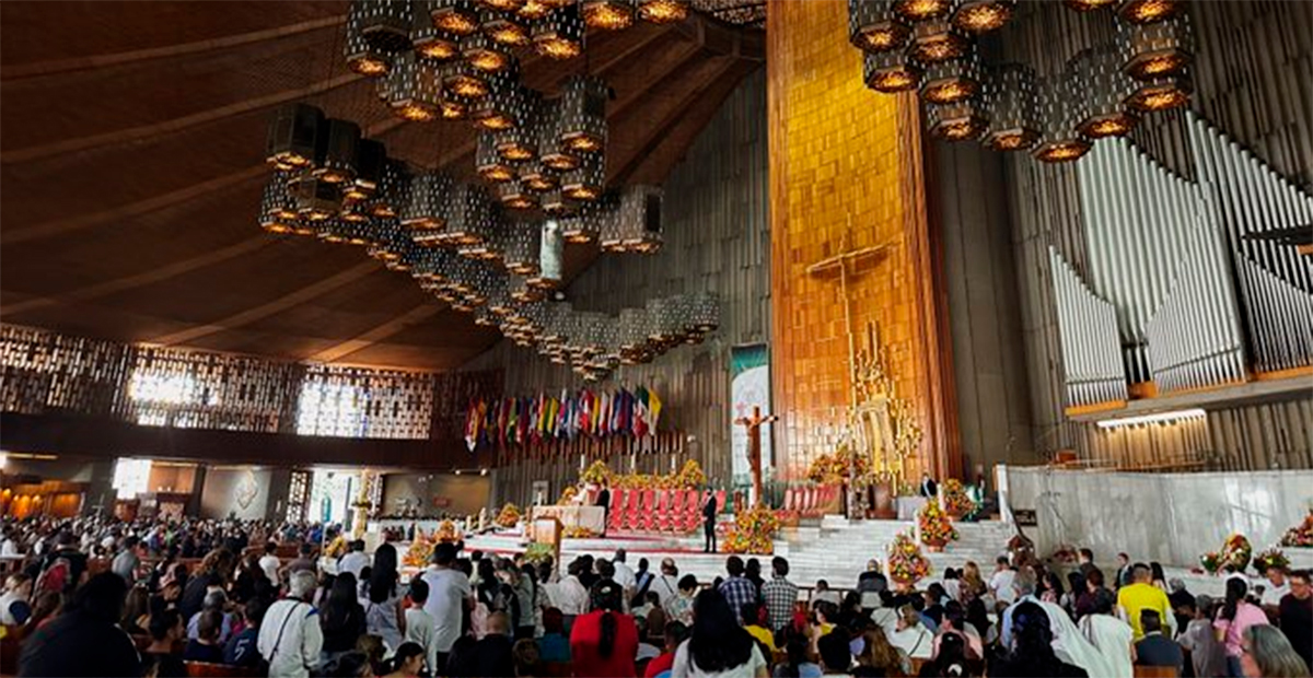 Más de 5 millones de personas celebran el 492 aniversario de la aparición de la Virgen de Guadalupe en la Basílica