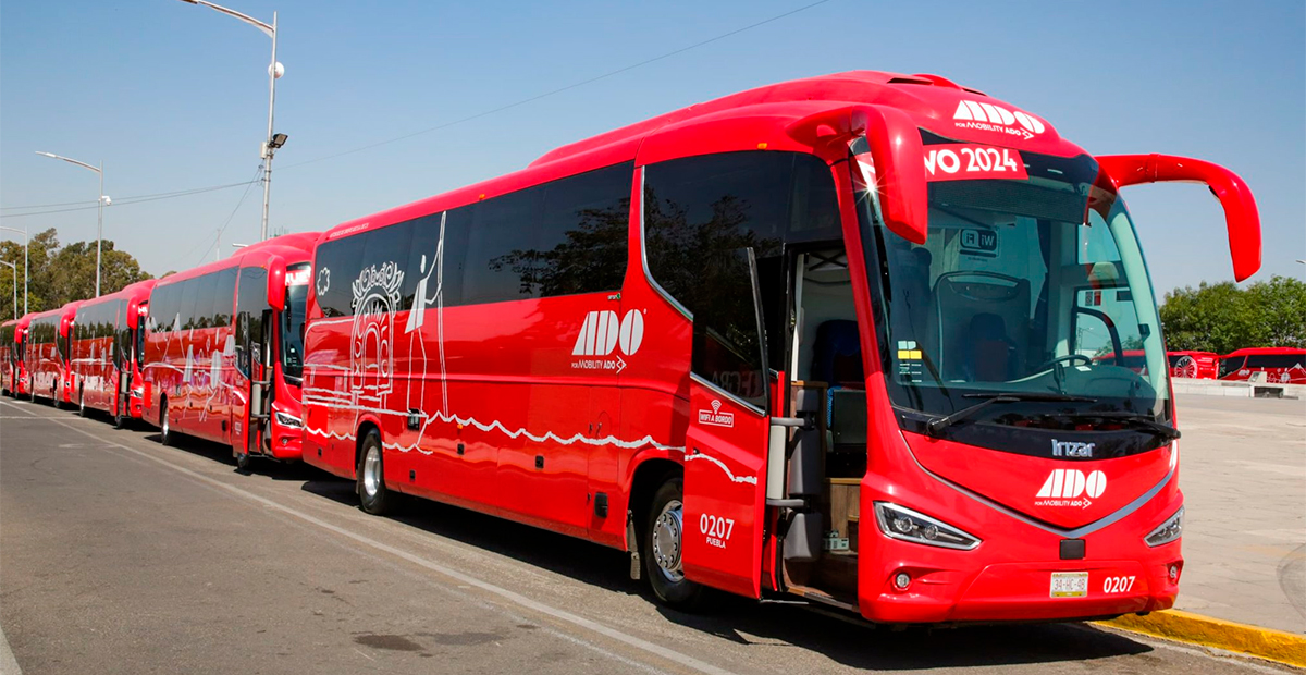 Inauguran nueva flota de autobuses turísticos en Puebla con tecnología de punta y eco-amigables