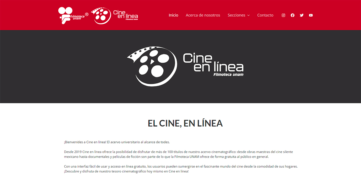 Prepara UNAM plataforma de streaming de películas mexicanas