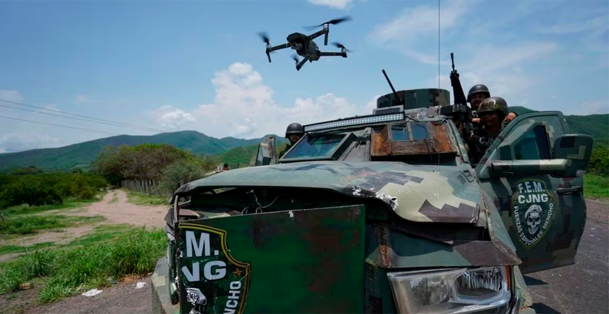 Aumentan ataques con drones y explosivos contra militares en Michoacán: Sedena