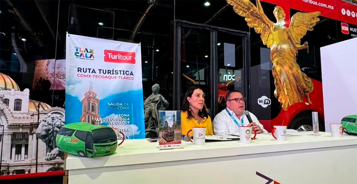 Firman convenio Mobility ADO-Turitur con Tlaxcala para ofrecer nueva ruta turística