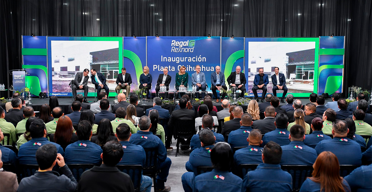 Regal Rexnord inaugura nueva planta en Chihuahua para la fabricación de productos aeroespaciales