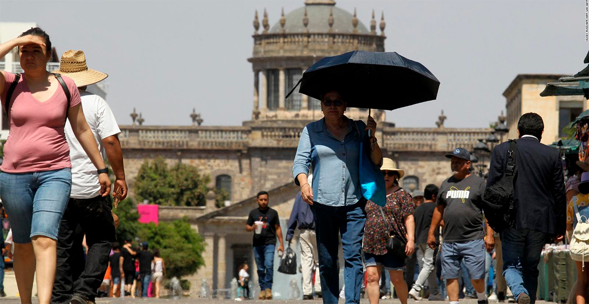 Ola de calor persiste en México: Temperaturas superarán los 45 grados Celsius en ocho estados