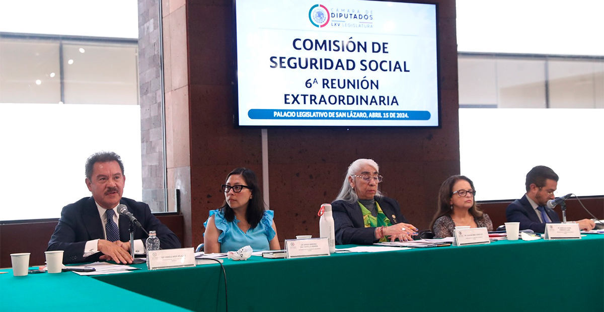 Comisión de Seguridad Social de la Cámara de Diputados aprueba modificaciones a leyes de seguridad social y pensiones