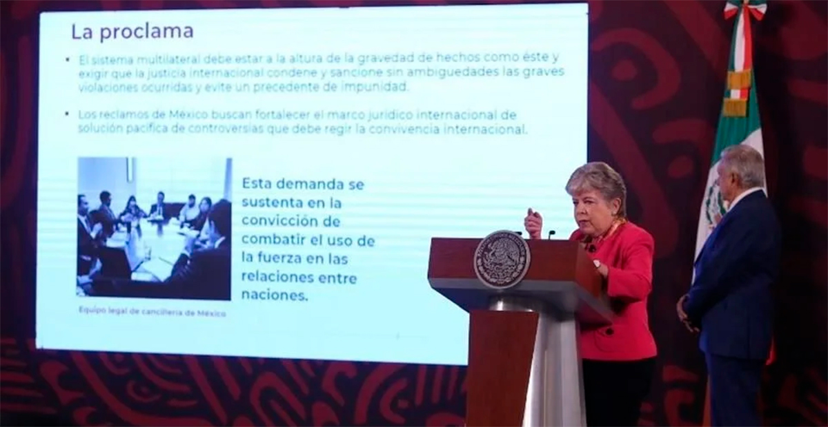 México denuncia a Ecuador ante la Corte Internacional de Justicia por ingreso violento a su embajada en Quito