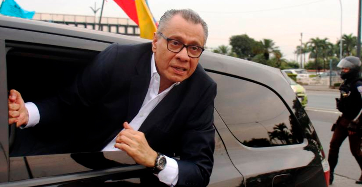 México otorga asilo político a Jorge Glas de Ecuador en medio de tensiones diplomáticas