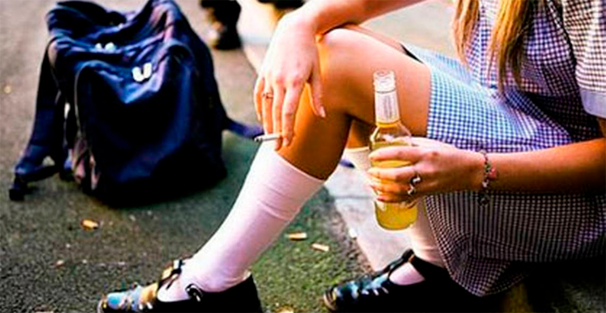 Aumenta el consumo de sustancias entre adolescentes, especialmente niñas