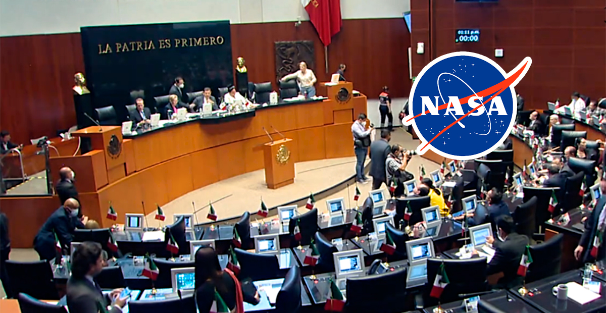 Senado de México fortalecerá cooperación espacial con la NASA en reunión