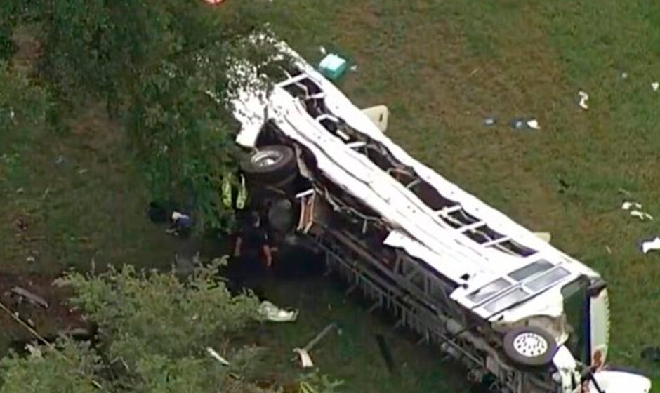 Florida: ocho muertos y decenas de heridos en accidente