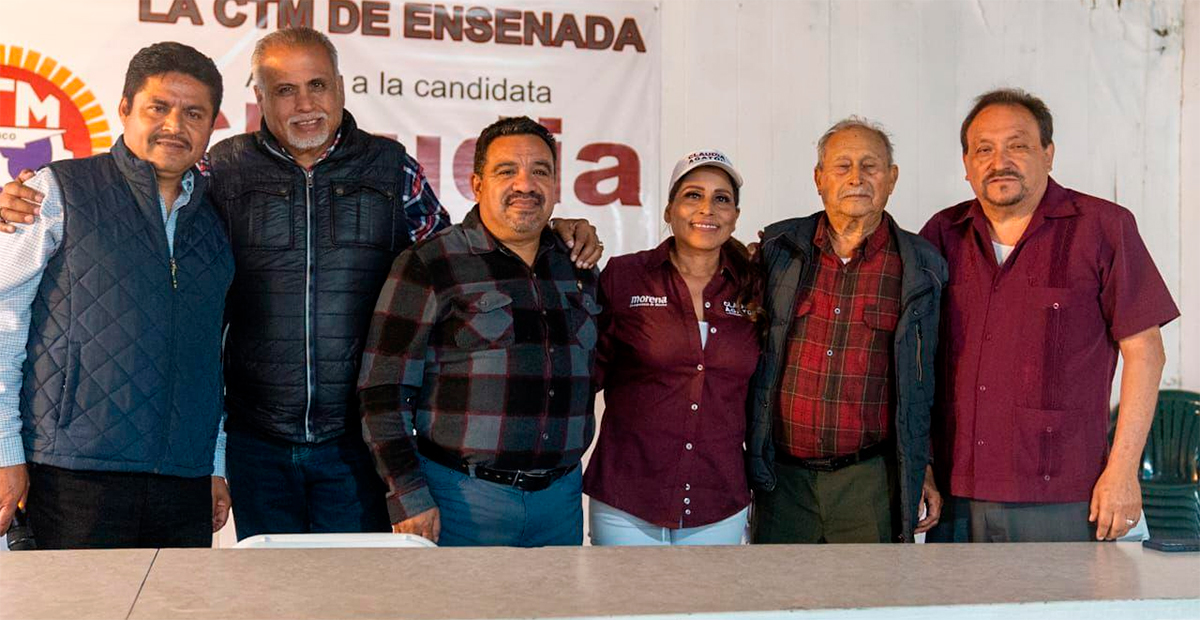 CTM Ensenada respalda a Claudia Agatón para la alcaldía