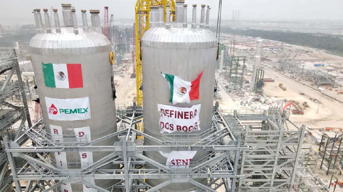 Director de Pemex anuncia inicio de producción en la refinería de Dos Bocas con costos inferiores a otras en el mundo