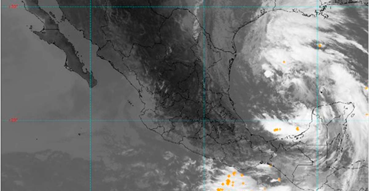 Potencial ciclón tropical uno se acerca a las costas de México: prevén lluvias torrenciales y fuertes vientos