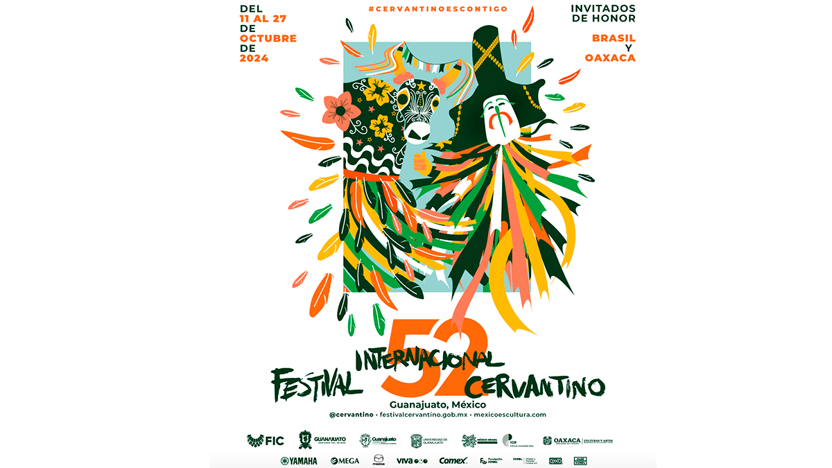 Anuncian Cartel Oficial del 52º Festival Internacional Cervantino