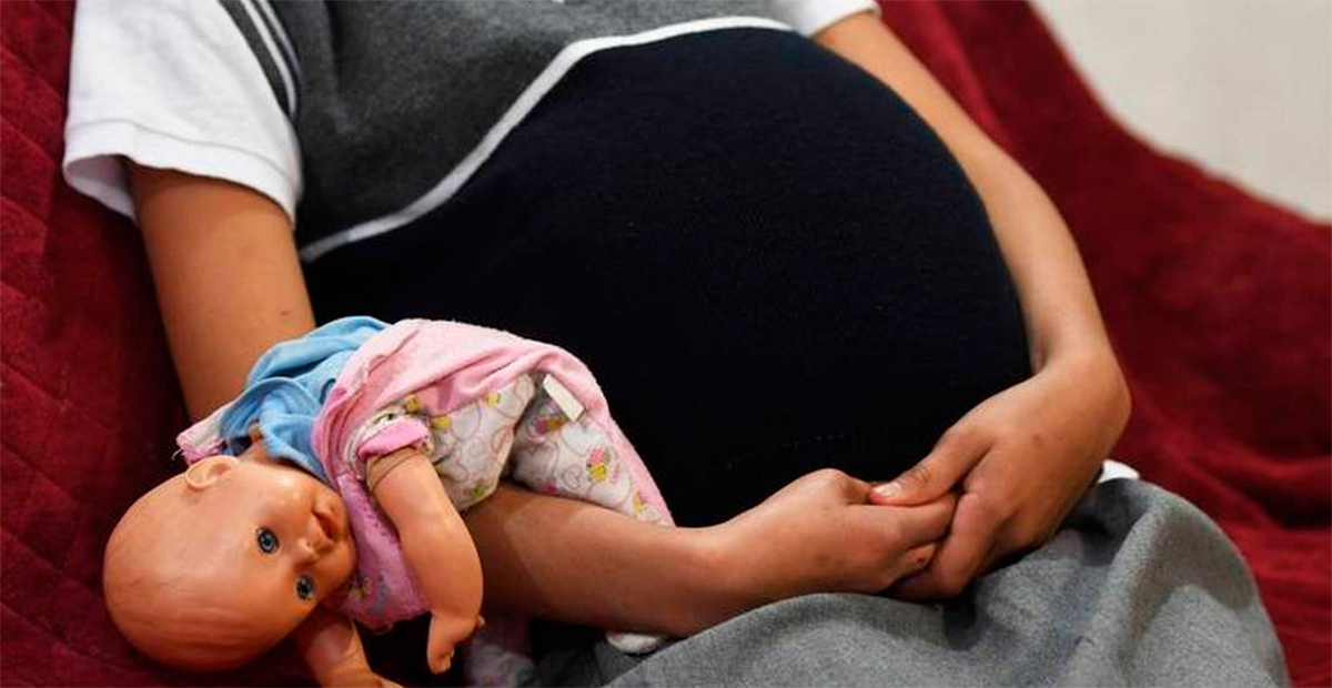 Cada año América Latina 36 mil menores de 15 años se convierten en madres