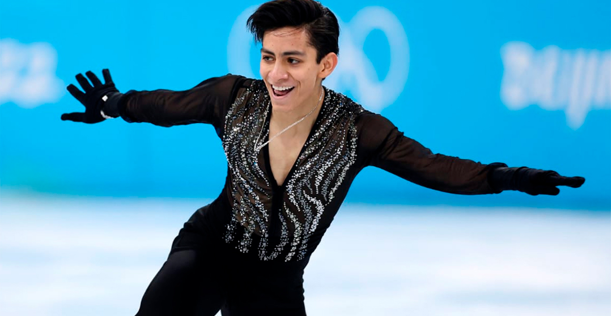 Donovan Carrillo deslumbra con rutina al ritmo de Luis Miguel en el Abierto Asiático de Patinaje 2024