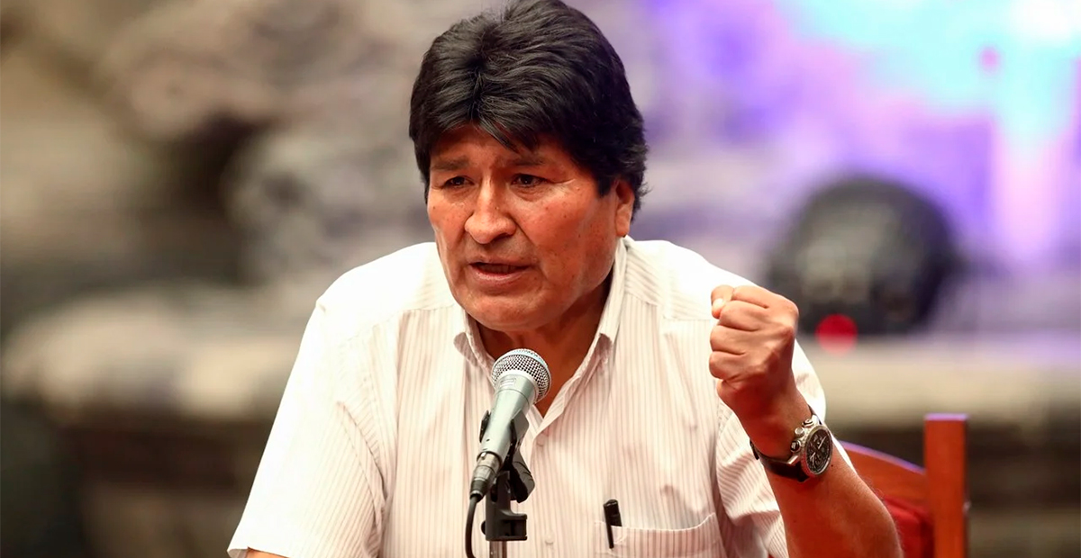 Evo Morales denuncia atentado en su contra y acusa al presidente Arce de intentar “eliminarlo”