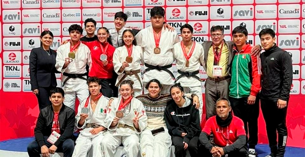 México brilla en la Copa Panamericana Junior de Judo con siete medallas