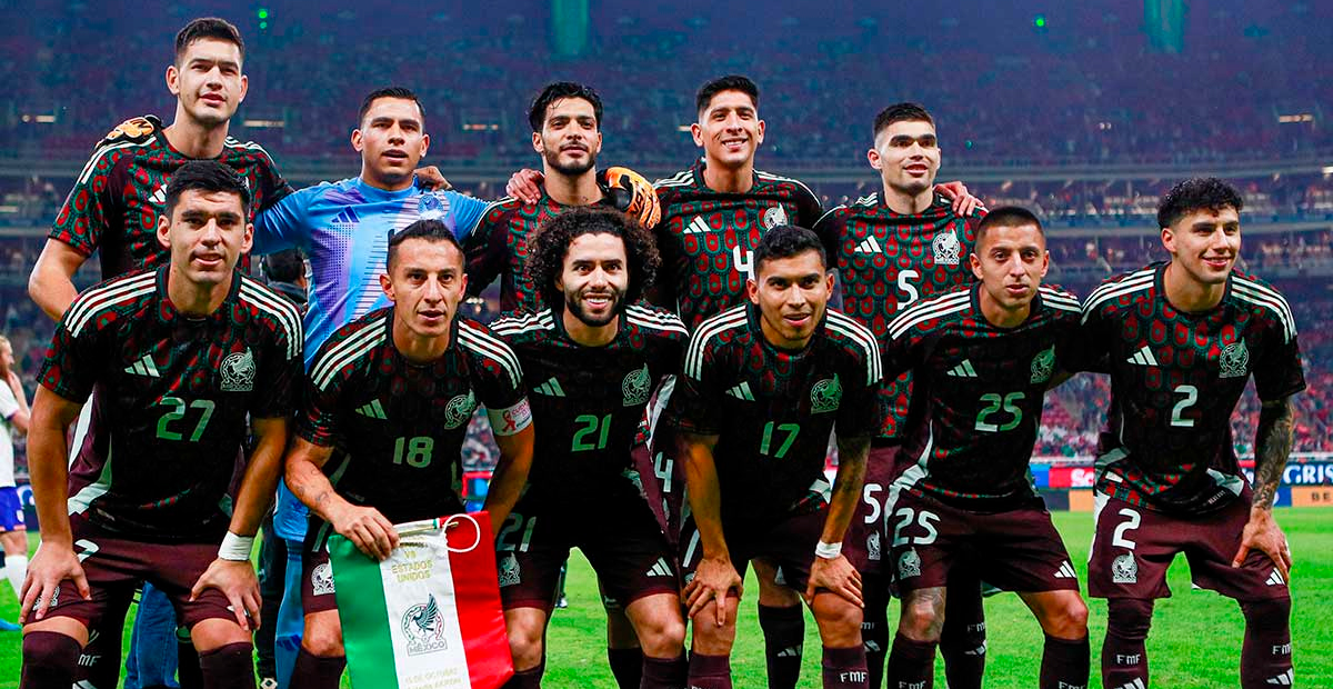 México desciende al puesto 19 en el Ranking FIFA; Estados Unidos lidera la Concacaf