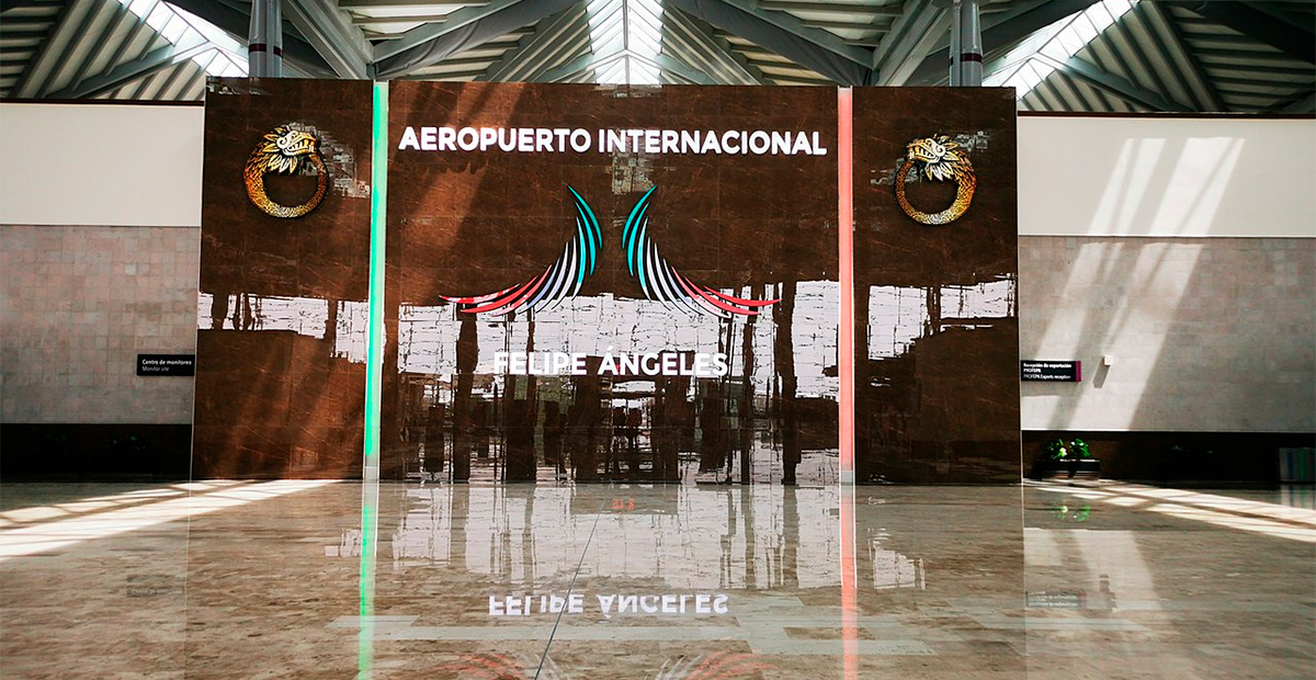 El AIFA, reconocido como uno de los aeropuertos más bellos del mundo