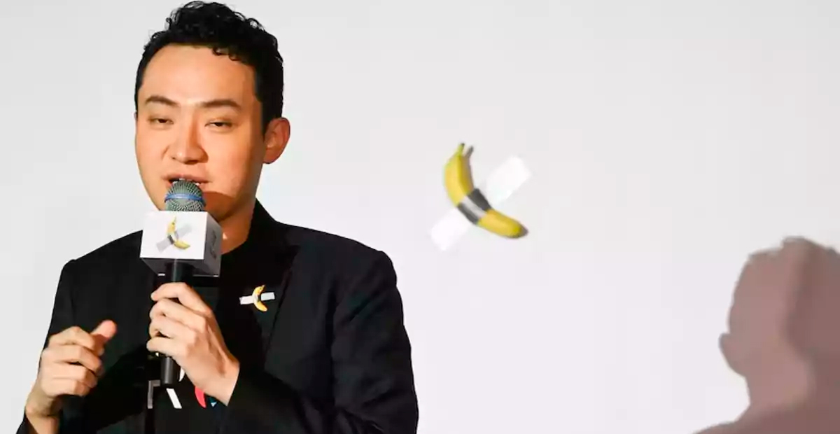 Empresario de criptomonedas Justin Sun se come obra de arte de $6.2 millones: “Sabe bastante bien”