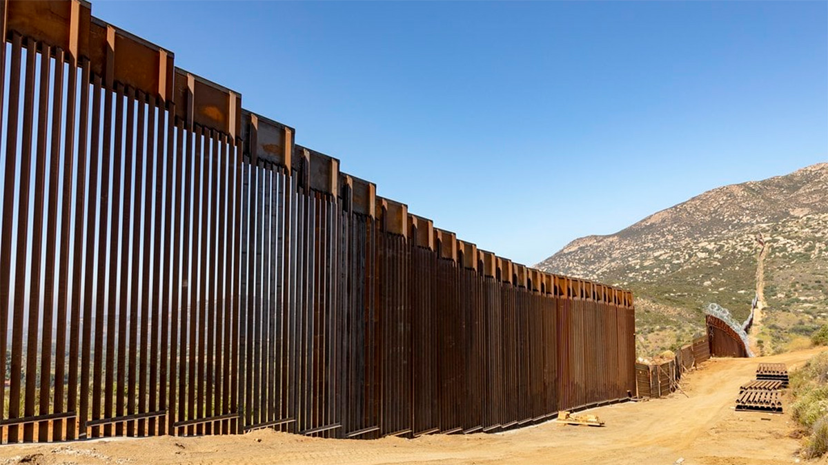 EE.UU. ampliará el muro fronterizo con México con 11 kilómetros adicionales