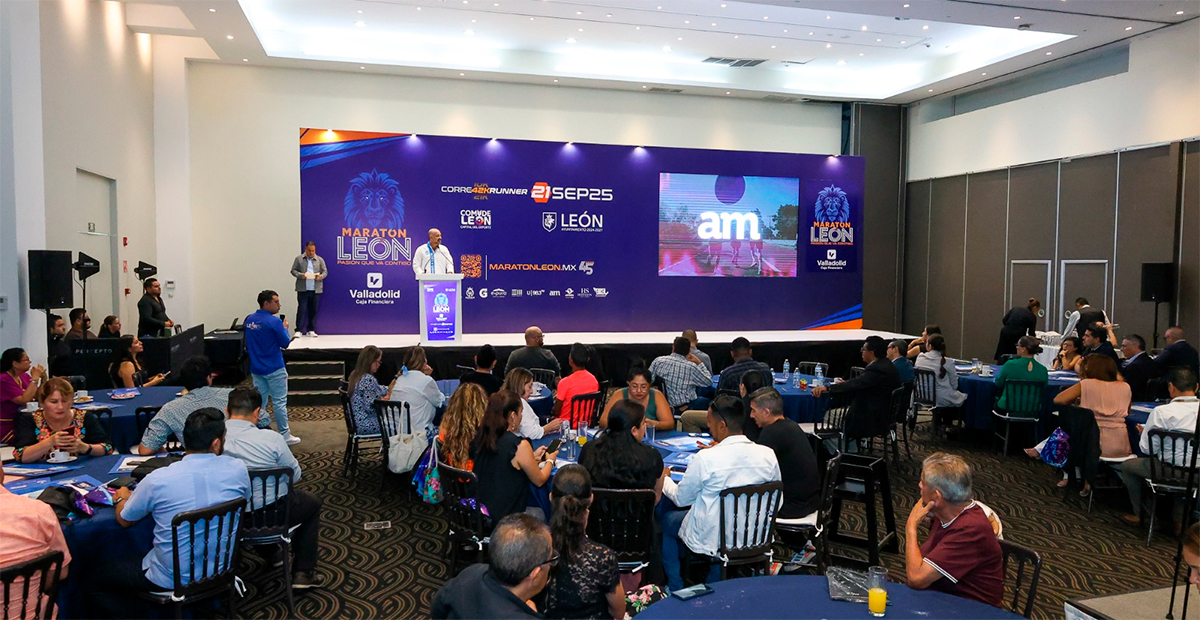 Presentan la convocatoria oficial del Maratón León Valladolid 2025: la fiesta atlética más longeva de México