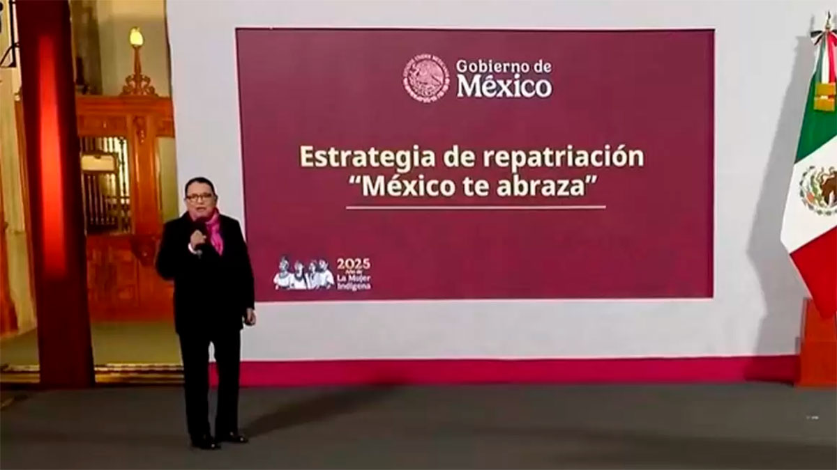 Más de 38 mil mexicanos han sido repatriados con apoyo del programa “México Te Abraza”