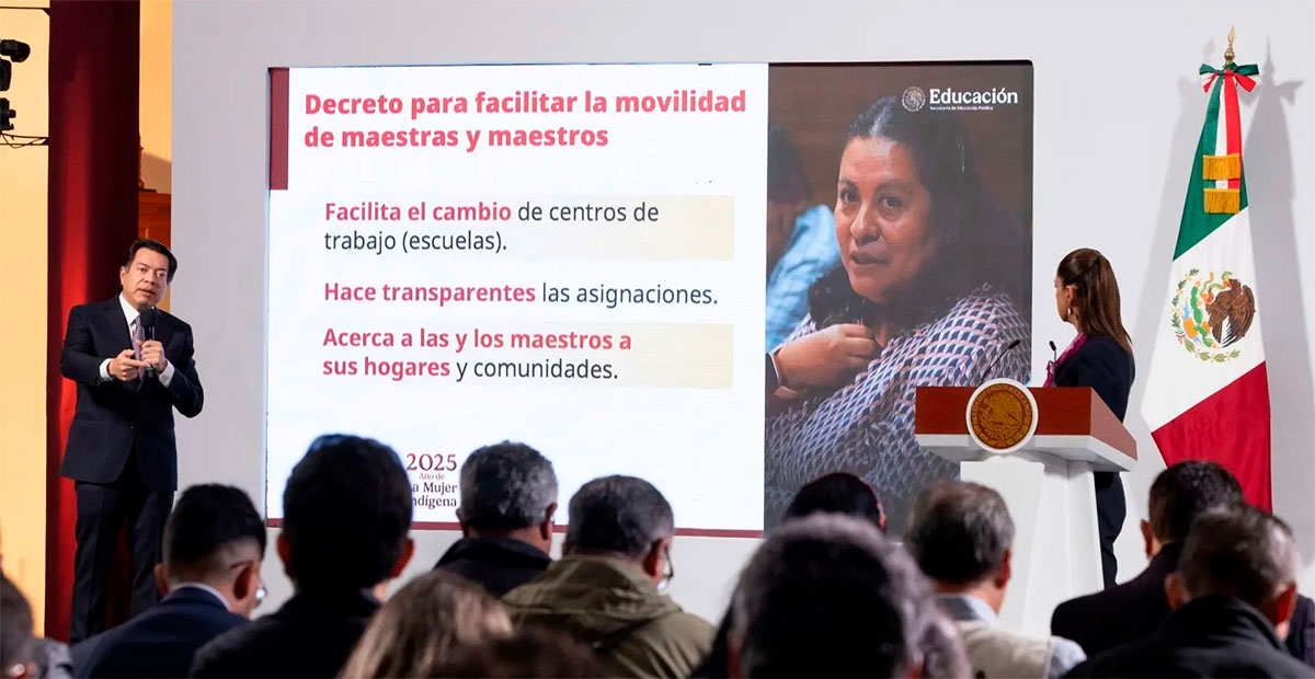 SEP alista nuevo sistema de movilidad docente y anuncia reducción en edad de jubilación