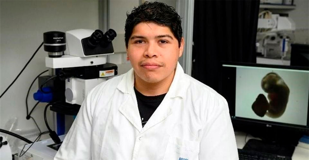 Mexicano rompe barreras en la ciencia: cultiva embriones sin necesidad de útero