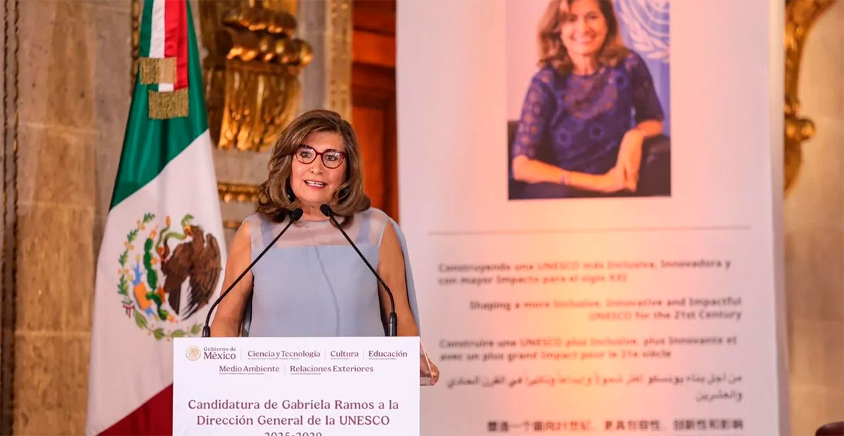 Mexicana Gabriela Ramos busca liderar la Unesco con una agenda de impacto, inclusión e innovación
