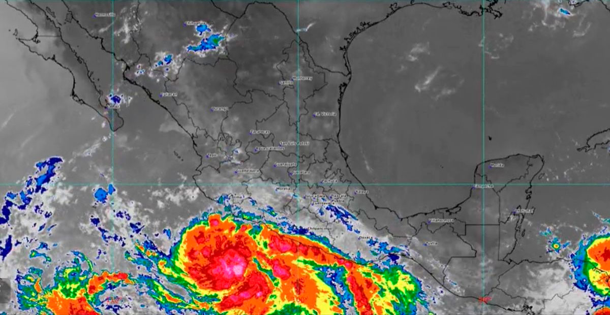 Tormenta tropical “Bárbara” se forma frente a costas del Pacífico; podría convertirse en huracán