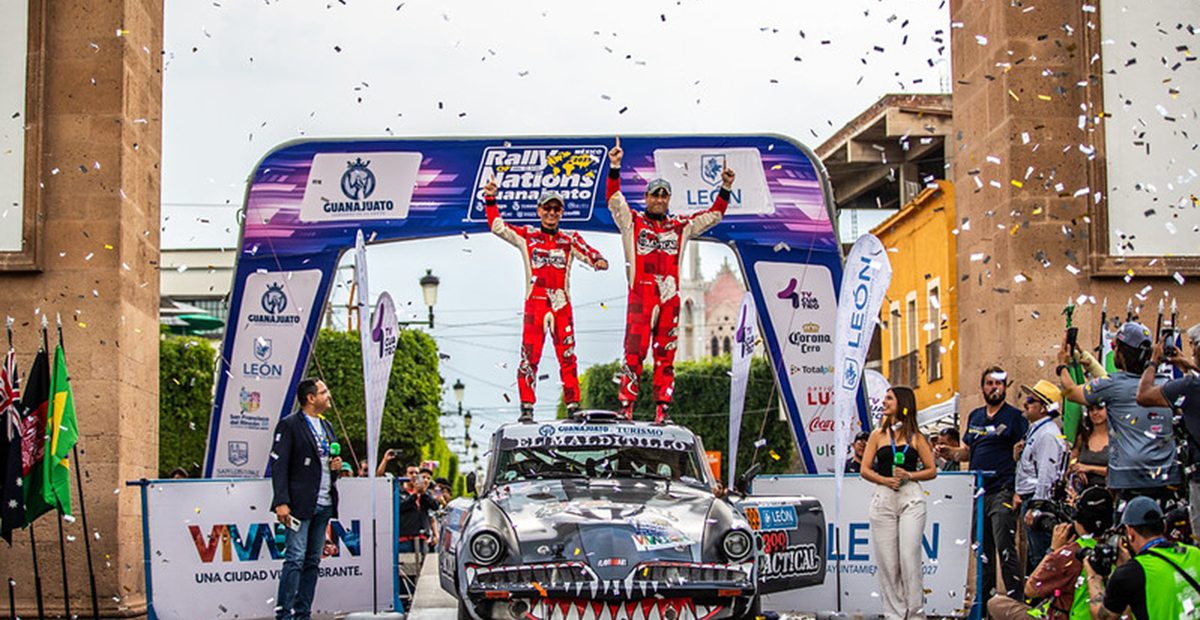 León acelera hacia la cima con el Rally de las Naciones Guanajuato 2025