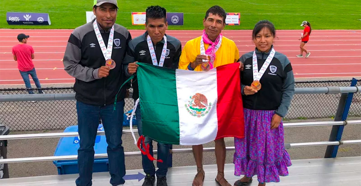 Orgullo rarámuri: 17 atletas tarahumaras llevarán su cultura a los Juegos Mundiales