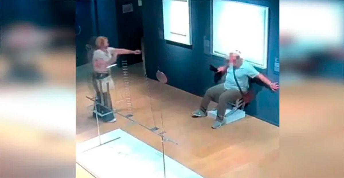 Turista rompe escultura de cristal inspirada en Van Gogh en museo de Verona