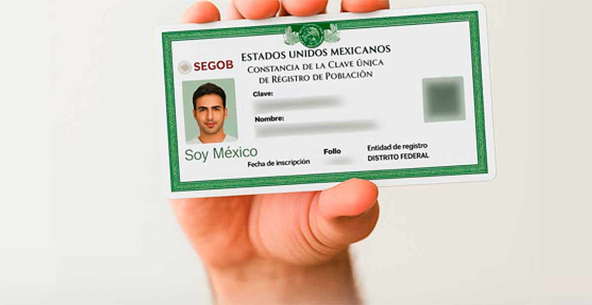 La CURP biométrica sustituirá a la credencial del INE como identificación oficial