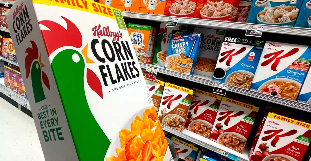 Ferrero comprará WK Kellogg por 3,100 millones de dólares