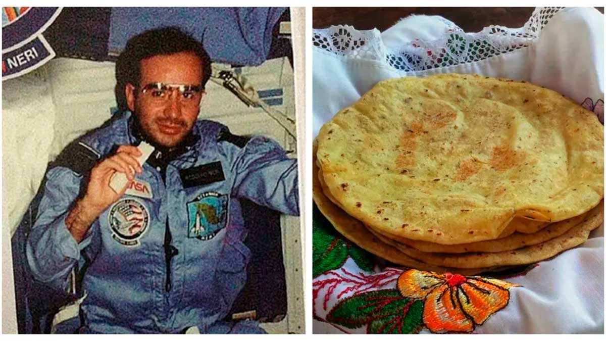 NASA elige tortillas sobre pan por seguridad espacial