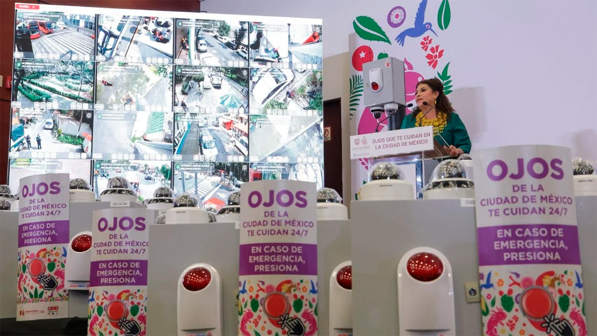 Ciudad de México será la ciudad más vigilada de América con 30 mil cámaras