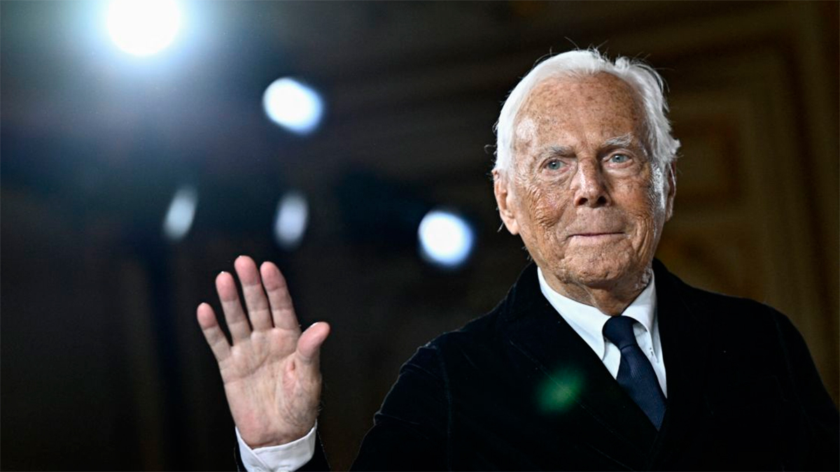Giorgio Armani, el ícono de la moda, muere a los 91 años