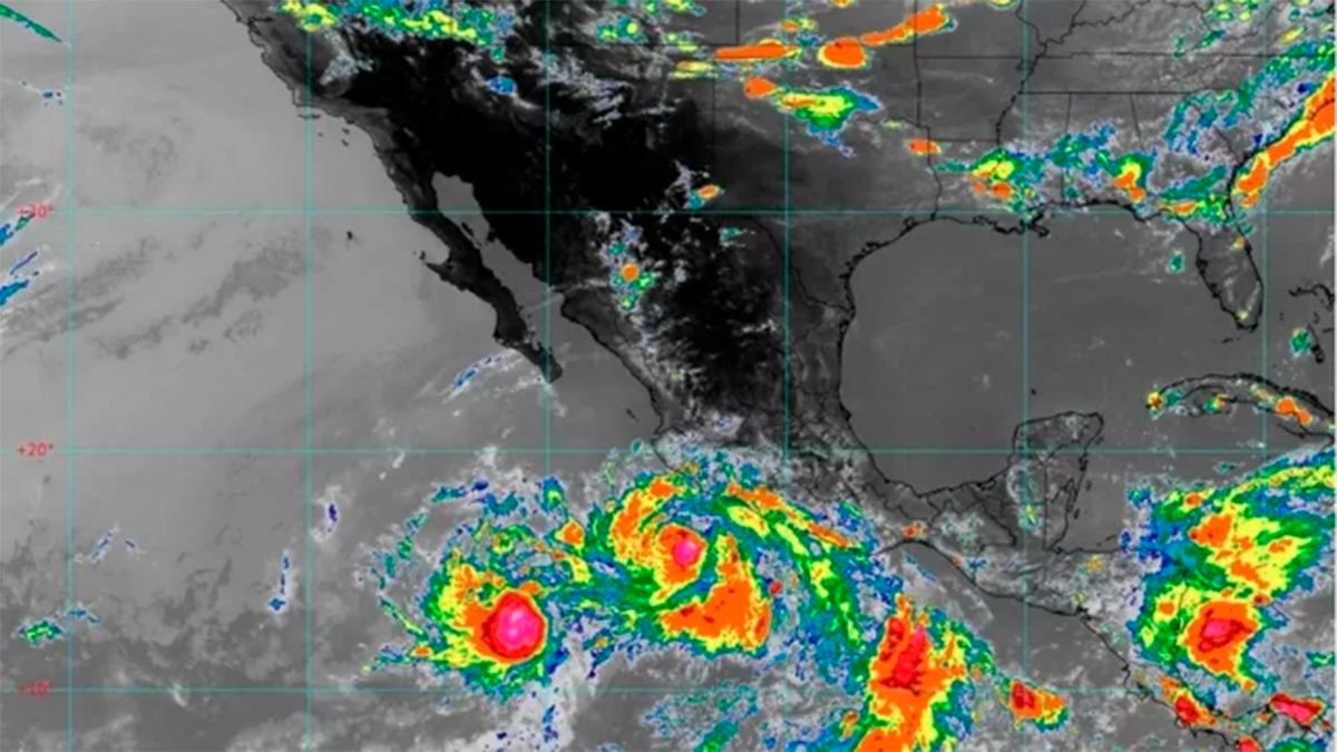 Huracán “Narda” se intensifica a categoría 1 frente a las costas de Colima y Jalisco