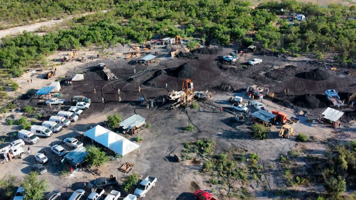 Accidente en mina de Sabinas deja a 16 trabajadores atrapados en Coahuila