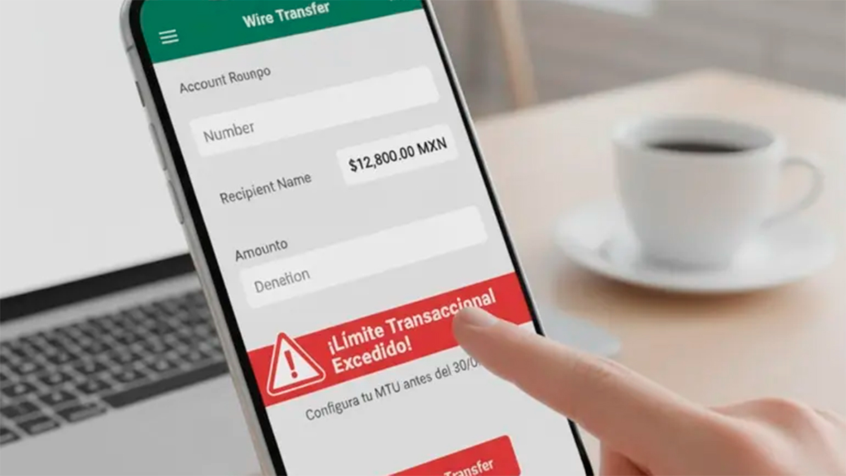 Nuevo límite en transferencias electrónicas en México: entra en vigor el Monto Transaccional del Usuario (MTU)