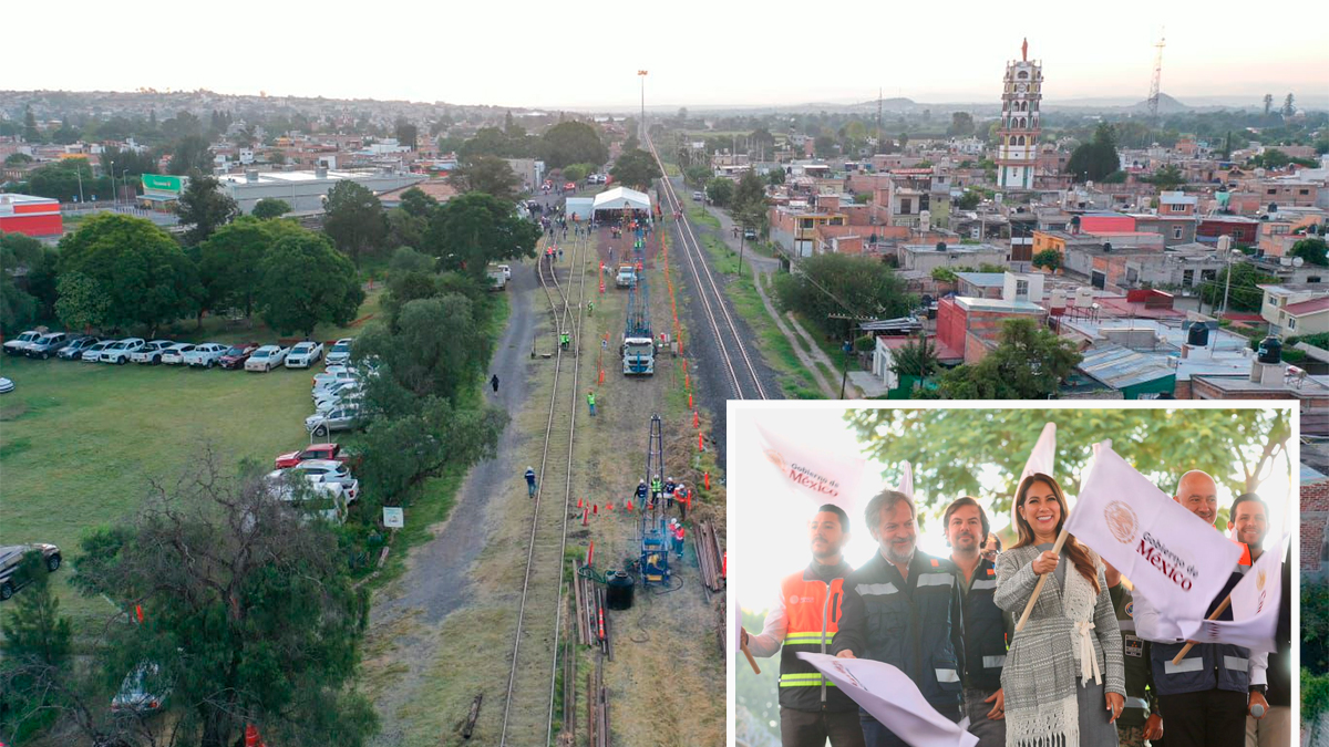 Arranca construcción del Tren de Pasajeros Querétaro–Irapuato
