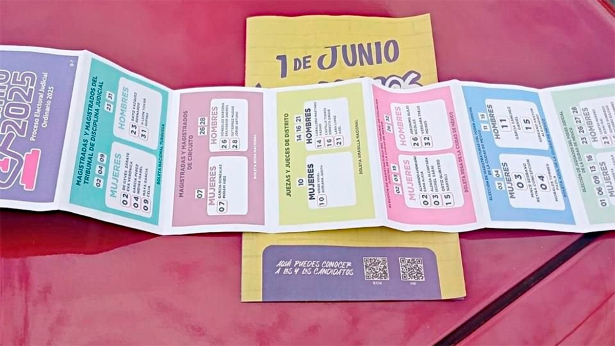 TEPJF revoca multas del INE a 176 candidatos judiciales por falta de pruebas en el caso de los “acordeones”