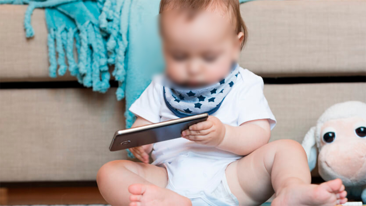 Alerta infantil: bebés y niños desarrollan dependencia al celular antes de los seis años