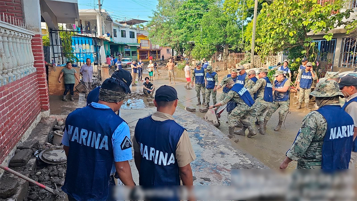 Sube a 64 el número de muertos y 65 desaparecidos por las lluvias en 5 estados del país