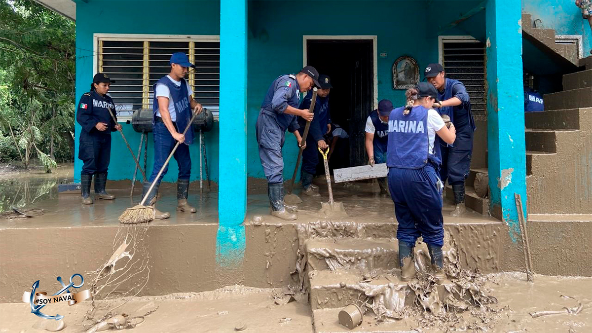 44 muertos y miles de damnificados; Sheinbaum promete que “nadie quedará desamparado”