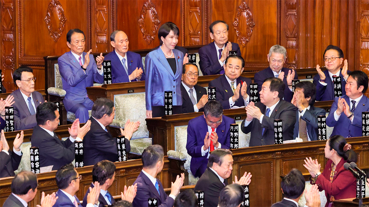 Sanae Takaichi hace historia: primera mujer en asumir como primera ministra de Japón
